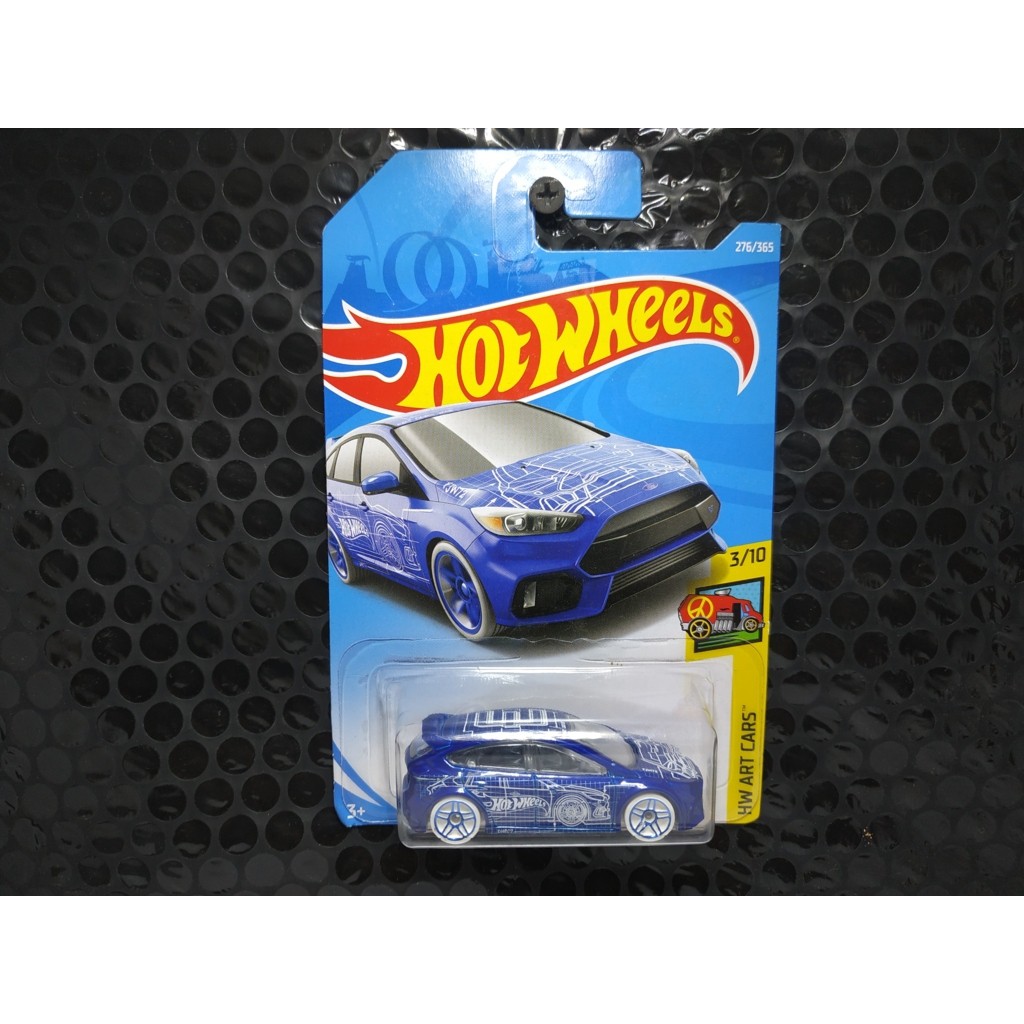 Hot Wheels Mô Hình Xe Hơi Ford Focus Rs Màu Xanh Chất Lượng Cao