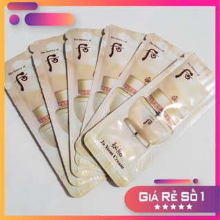 [Tro gia mua dich] Combo 10 gói kem dưỡng chống lão hóa hồng nhuận Whoo Bicheop Ja yoon cream