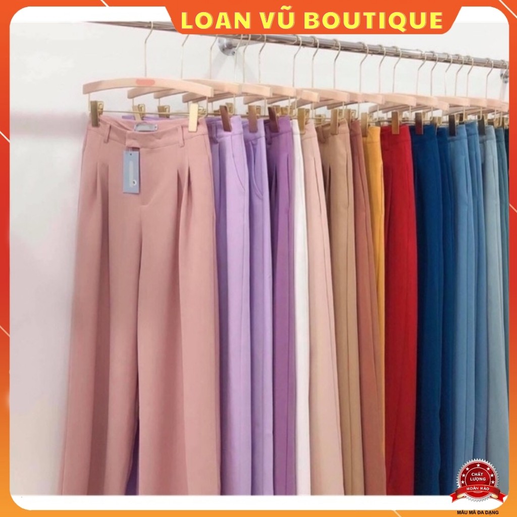 QUẦN ỐNG SUÔNG - QUẦN ỐNG RỘNG ❤️MÀU HOT❤️ DÀI 100CM❤️