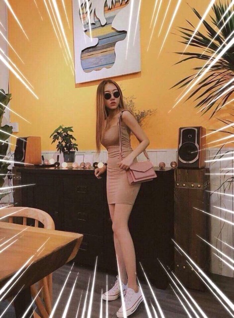 Đầm 2 dây tivi | BigBuy360 - bigbuy360.vn