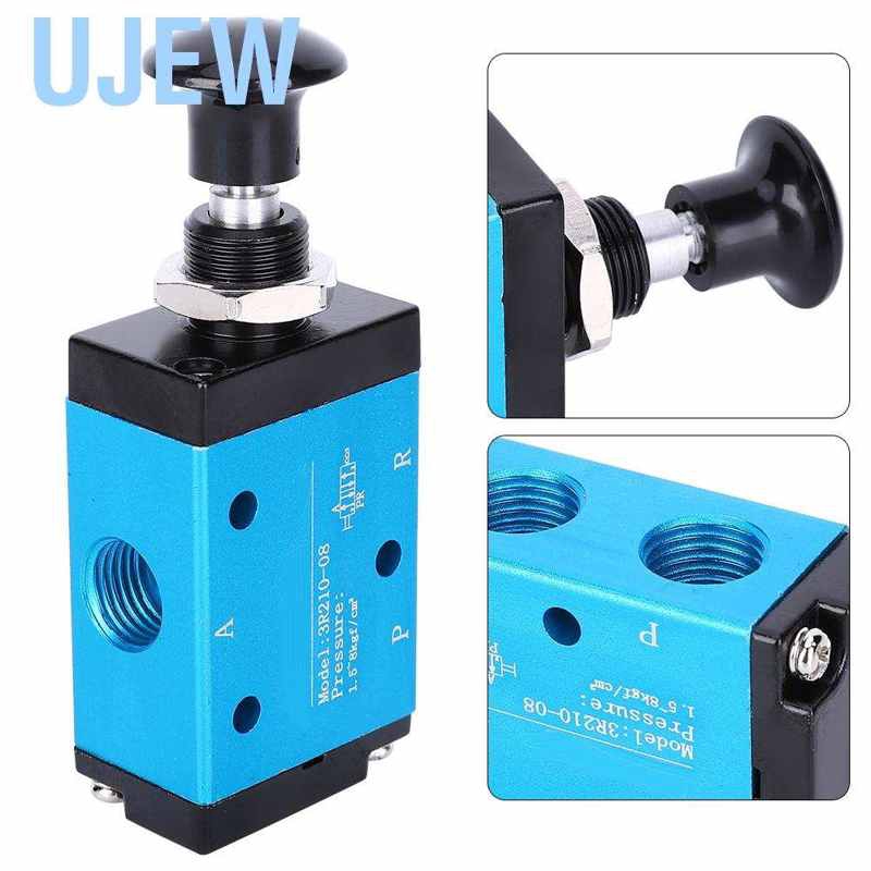Van Điều Khiển Tay Khí Nén 3 Chiều 1 / 4 \"Bspt 3r210-08
