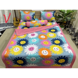 Ga/Drap lẻ thun Hàn Quốc KHÔNG ÁO GỐI nệm 1m6x2m/1m8x2m