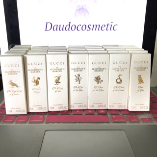 [ vial HOT - HIẾM ] Nước hoa Gucci The Alchemist Garden The Alchemist’s Garden A Song For A Rose EDP 1.5ml