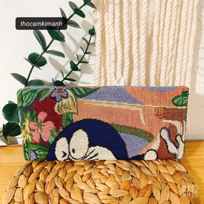 Ví dài thổ Cẩm hình cú