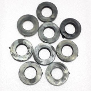 Lông đền nhựa đen 8ly x 50gram