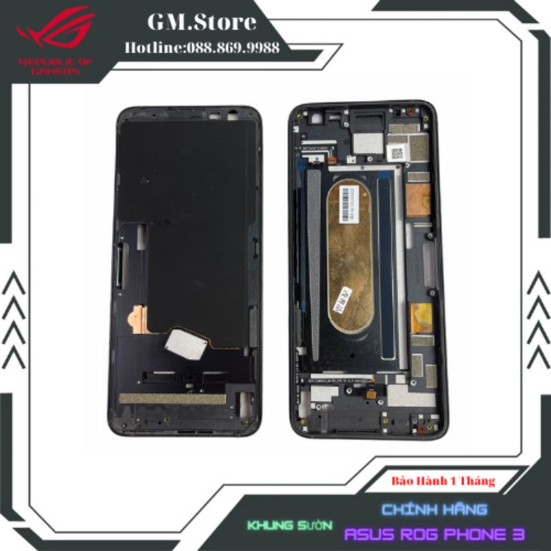 Khung Sườn Asus Rog Phone 3/3 Strix  Mới 100% (Chính Hãng)