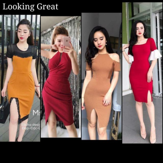 Đầm ôm body đẹp - Kèm hình thật