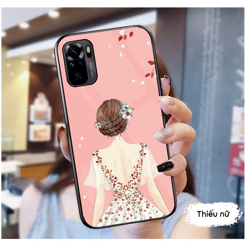 Ốp Xiaomi Note 10, Note 10S, Note 10Pro, Note10 5g Mặt kính cường lực chất lượng, cao cấp, sáng bóng