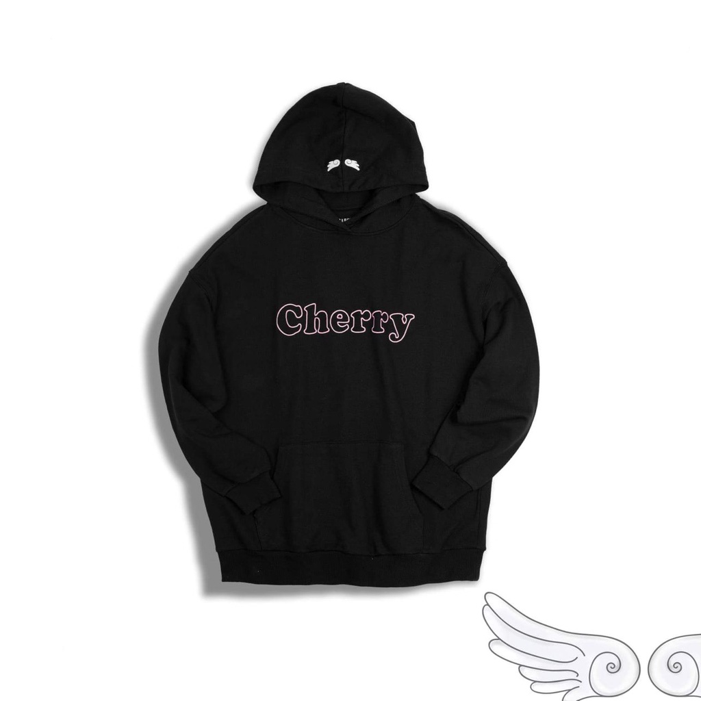 Áo hoodie Spao | Card Captor Sakura logo Cherry