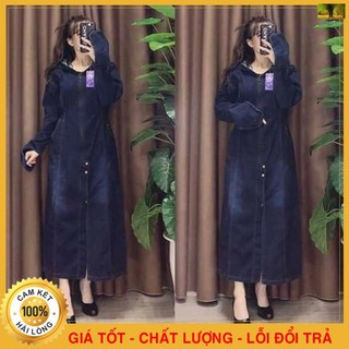 Áo Chống Nắng Bò Toàn Thân💖FREE SHIP💖 Áo Chống Nắng Vải Bò Jean Cao Cấp - Chống Tia UV - Làm Mát  - xd