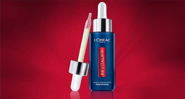 [HotNew]Serum Siêu Cấp Ẩm,Chống Nếp Nhăn Hiệu Quả Loreal Revitalift Derm Intensives Night Serum Pure Retinol