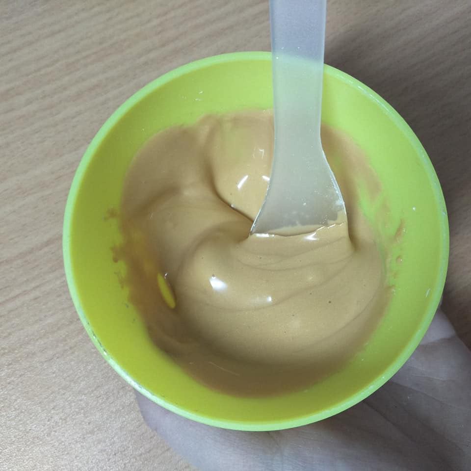 Mặt nạ dẻo vàng sản phẩm hanmade