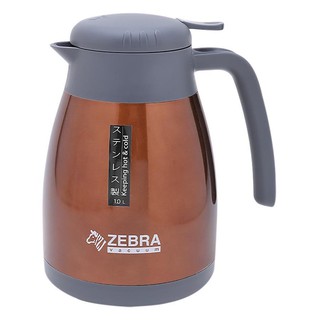 Bình giữ nhiệt có mỏ rót nước Zebra Màu Nâu - 112967 - 1 lít