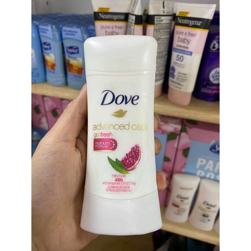 Lăn khử mùi dovee Mỹ 74gr | BigBuy360 - bigbuy360.vn