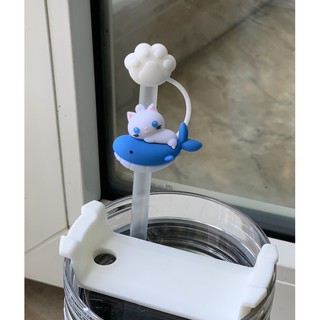 Nút đậy ống hút kèm ống