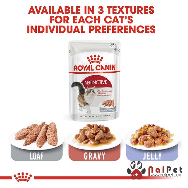 Thức Ăn Dinh Dưỡng Pate Cho Mèo Trưởng Thành Instinctive Adult Royal Canin 85g