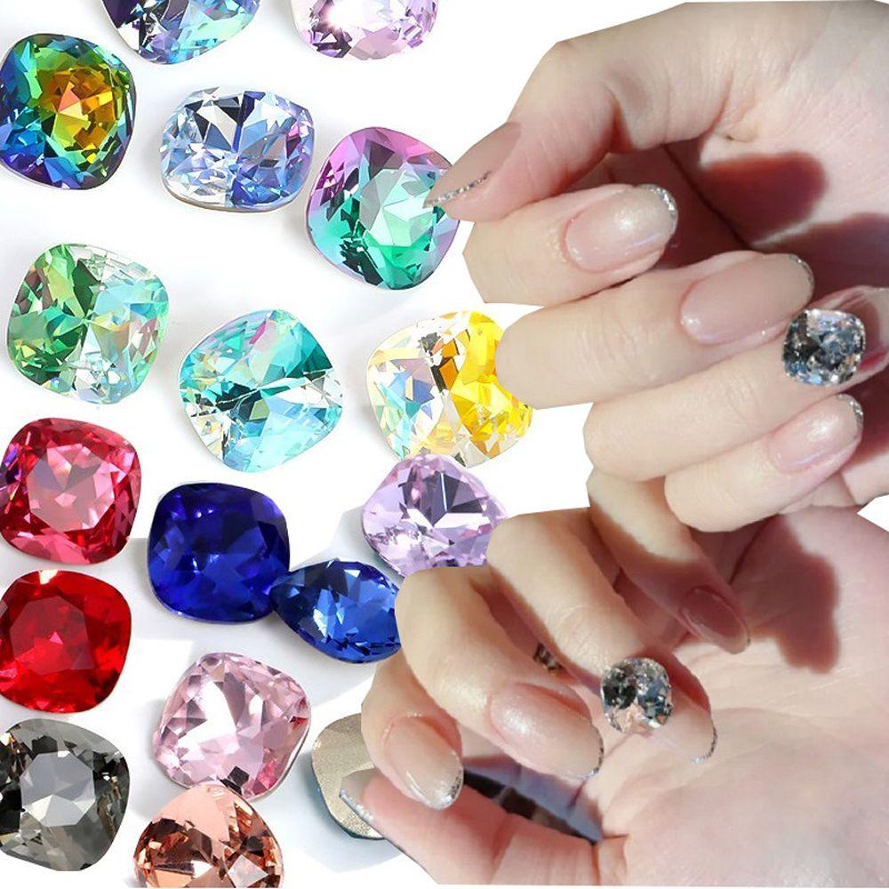 Phụ Kiện Trang Trí Móng Tay Nghệ Thuật|Bộ 5 Phụ Kiện Trang Trí Móng Tay Lấp Lánh Sang Trọng DIY|Phụ Kiện Trang Trí Móng Tay Charms
