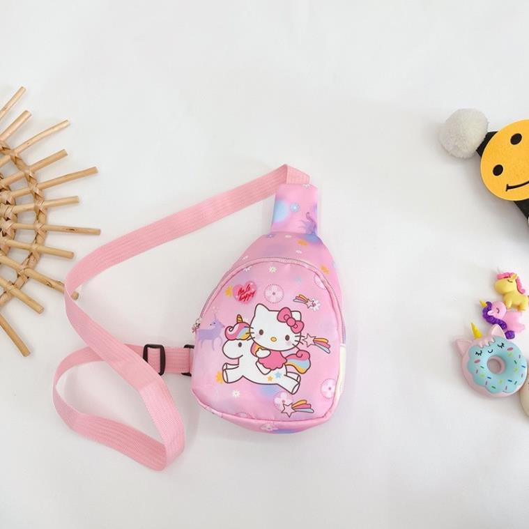 Túi đeo chéo bao tử cho bé trai bé gái phù hợp trẻ em từ 3 tuổi đeo ngực mini nhiều hình dễ thương Bắp Ngô Kids
