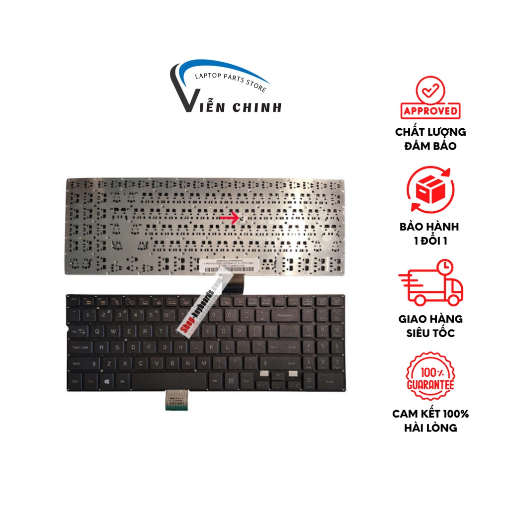Bàn phím laptop LG Z430 Z460 Z430-G Z430-SVC Z435 – Z430