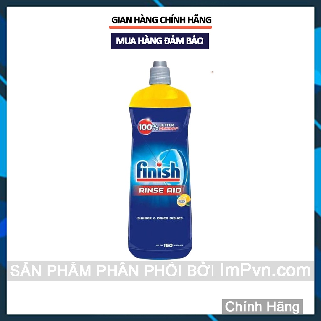 Nước làm bóng chén bát trợ xả Finish 800ml  - ImP - ImPvn