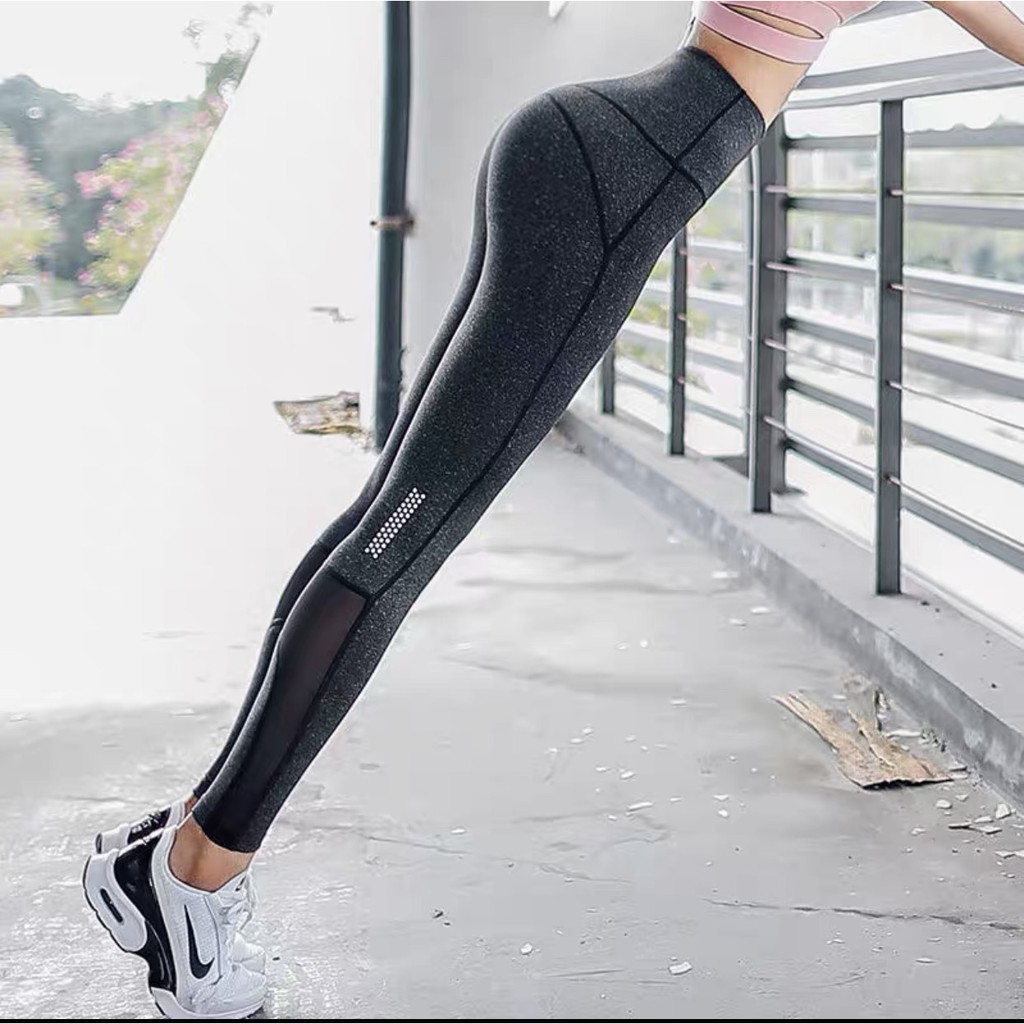 Quần legging dài cho nữ tập gym, mặc đi chơi, yoga cao cấp [ Legging lưới ]