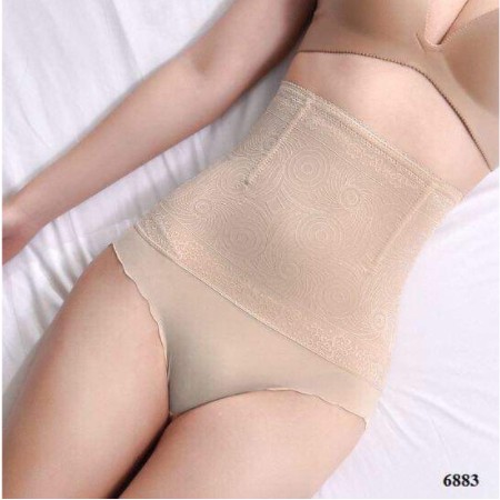 Quần Lót Gen Bụng Chống Cuộn Su Viền Sóng Điều Hòa Không Hằn 6883