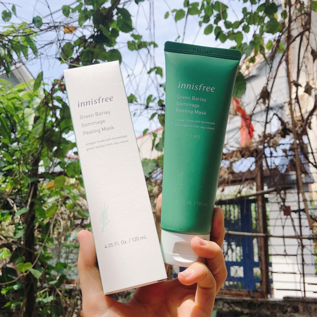 Tẩy da chết Innisfree Green Barley Gommage Peeling Mask