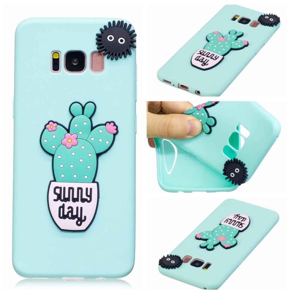 Ốp lưng silicon họa tiết hoạt hình đáng yêu cho Samsung S8 S8 Plus | BigBuy360 - bigbuy360.vn