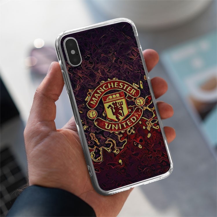Ốp lưng ốp Iphone logo Manchester United sitcker chan chứa từ 6 đến 12 MAN20210264