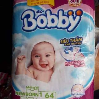 Miếng lót Bobby newborn1 (64,88,108 miếng)