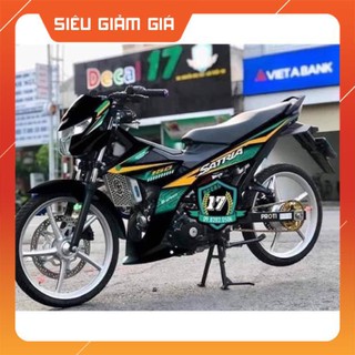 Tem rời Satria 150 tem 3 lớp ko bay màu