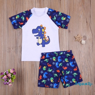 Bộ Đồ Bơi In Hoạt Hình Dễ Thương Cho Bé