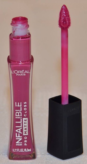 Son kem lì L'Oréal Paris - Infallible Pro Matte Gloss 6.3mL - 304 - Rebel Rose : Hồng tím đậm