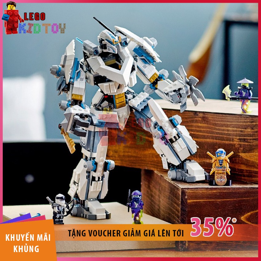 [GIẢM GIÁ] Đồ Chơi Lắp Ráp Lego Ninjago Xếp Hình Thông Minh 7188, 765PCS