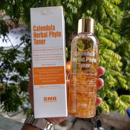 sale Nước Hoa Cúc Chứa Cánh Hoa Tươi SNO Calendula Herbal Phyto Toner | BigBuy360 - bigbuy360.vn