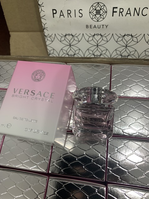 Nước hoa nữ mini versace bright crystal edt 5ml