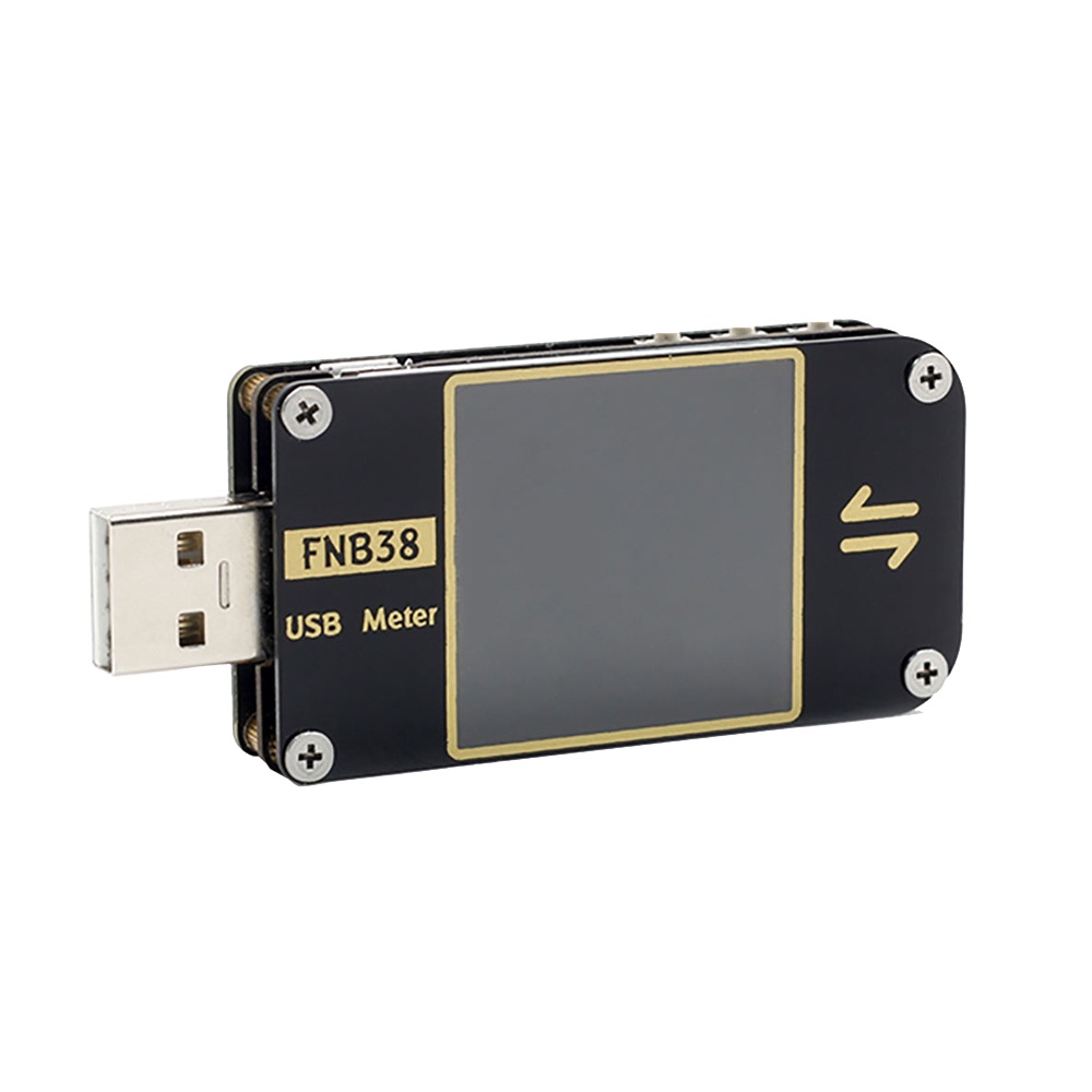 GAQQEE Vôn Kế Gaqee FNB38 Hiện Đại Và USB Kiểm Tra Dung Lượng Pin PD3.0 2.0 PPS + QC4