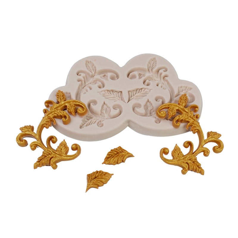 Khuôn Silicone Tạo Hình Dây Mây Trang Trí Bánh