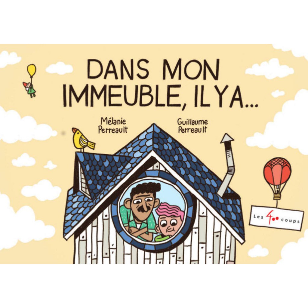 Sách thiếu nhi tiếng Pháp: Dans mon immeuble, il y a...