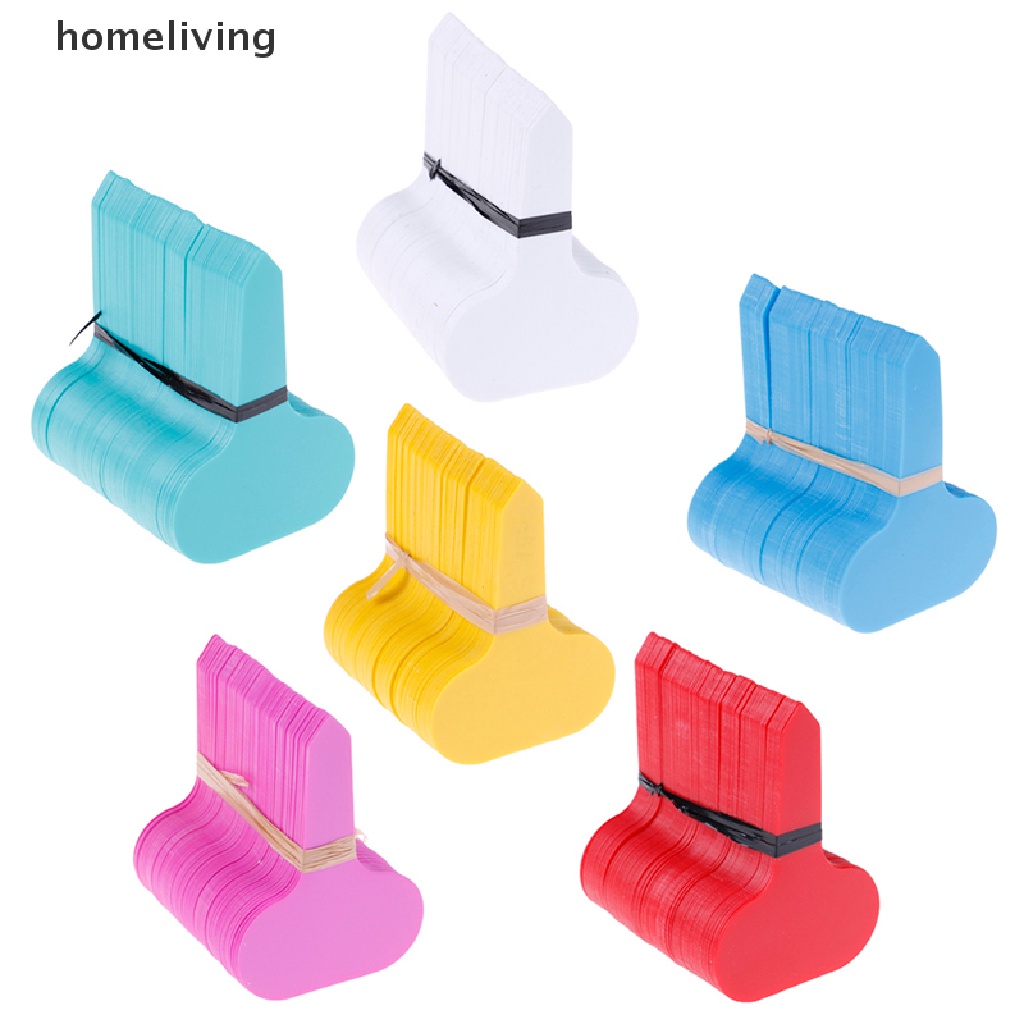 Set 100 Thẻ Nhựa Đánh Dấu Hình Chữ t 5 * 7cm Tiện Dụng Cho Sân Vườn