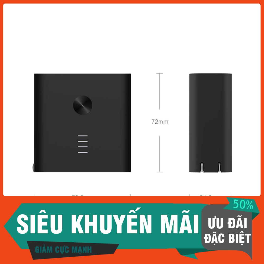 [SIÊU SALL ] Củ sạc kiêm pin sạc dự phòng 6500mAh Xiaomi ZMI APB01 - Bảo hành 1 tháng - Shop Thế Giới Điện Máy .