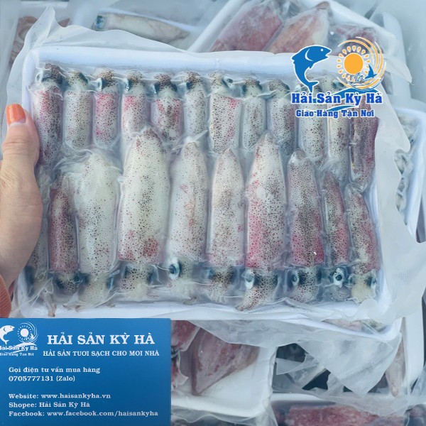 Giá sỉ 1Kg Mực Sữa - Q12