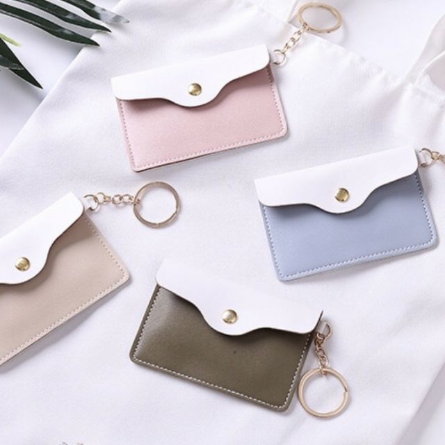 Bóp/ Ví nhỏ đựng thẻ/ card/ xu có móc khóa