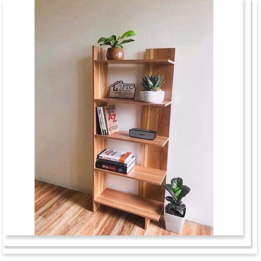 Kệ Góc Tường Gỗ Ép Công nghiệp Cao Cấp Bền Đẹp 5 Tầng kê sách