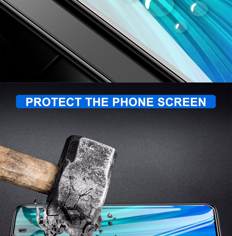 Kính Cường Lực Toàn Màn Hình Cho Xiaomi Redmi 9i 9c Nfc 9a 9 Prime Poco X3 M3 M2 Pro Note 9 Pro Max 9s Mi Note 10 Lite