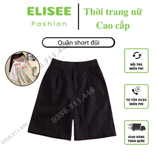 Quần short đũi 💥 MẪU MỚI NHẤT 💥 quần đùi nữ cạp trước chun sau thiết kế trẻ trung, năng động