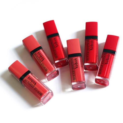 Son kem lì Bourjois Rouge Edition Velvet Hot Pepper – 03 màu đỏ cam thời thượng