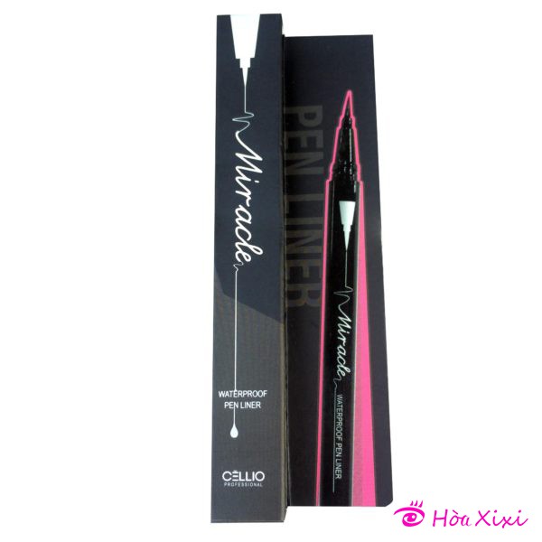 Dạ kẻ mắt Cellio Miracle Warterproof không lem không trôi