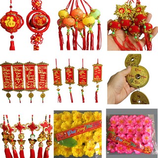 Phụ kiện treo đào, quất tết