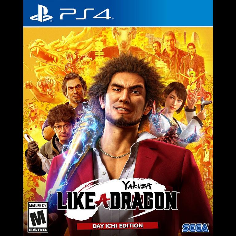 Đĩa PS4 Yakuza Like A Dragon Day Ichi Edition